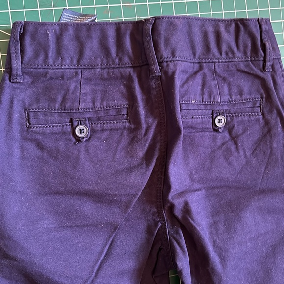 Tommy Hilfiger Navy Blue Uniform Ponte Pants Adjustable Waist Girls Size 4 - Picture 7 of 7
